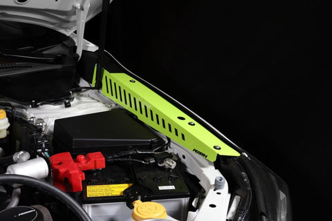 PERRIN 22-26 Subaru WRX Fender Shroud Set - Neon Yellow - PSP-ENG-551NY