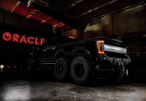 Oracle Lighting 17-22 Ford F-250/350 (Black Series) Flush Mount LED Tail Lights - 5896-504-T
