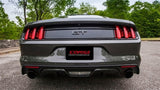 Corsa 2015 Ford Mustang GT 5.0 3in Axle Back Exhaust Black Dual Tips (Touring) - 14329BLK