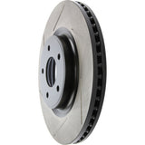 StopTech 13-15 Nissan Pathfinder Slotted Front Right Rotor - 126.42120SR