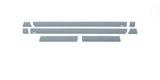 Putco 15-19 Chevy Silverado HD Dually Regular Cab (8pcs) Black Platinum Rocker Panels - 9751231BP