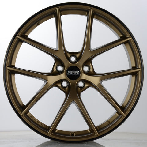 BBS CI-R 20x11.5 5x120 ET52 Bronze Rim Protector Wheel -82mm PFS/Clip Required - CI0801MBZ