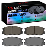 DFC 91-00 Plymouth Colt Front 4000 Hybridynamic Brake Pads - 4000-0602-00