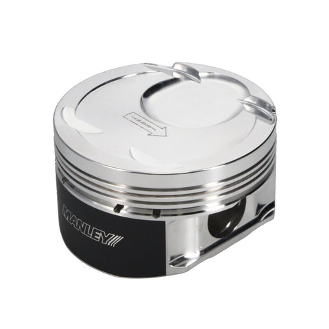 Manley Ford 3.5L Ecoboost 3.642in Bore 1.239in Comp Height -8.5cc Dish Extreme Duty Piston Set - 594800CE-6