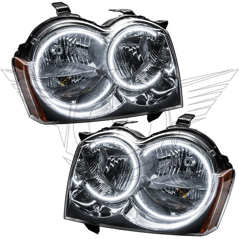 Oracle 05-07 Jeep Grand Cherokee SMD HL (Non-HID) - ColorSHIFT w/ BC1 Controller - 8164-335