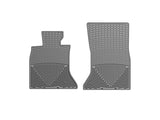 WeatherTech 11+ BMW 5-Series (F10) Front Rubber Mats - Grey - W204GR