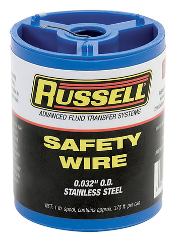 Russell Performance .032-Gauge Stainless Steel Wire 1-lb. Spool - 671580
