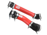 aFe Bladerunner Intercooler Tubes Hot & Cold Side 3.5in 94-02 Dodge Diesel Trucks L6-5.9L (td) - Red - 46-20064-R