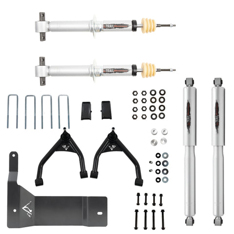 Belltech 14-16 Silverado / Sierra 1500 4WD Ext & Crew Cab 4in Trail Perf Lift Kit - 150206TP