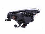 ANZO 2008-2011 Ford Focus Projector Headlights Black - 121272