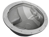 AFE Rear Differential Cover Black w/Machined Fins Nissan Titan XD 16-19 - w/Oil - 46-70362-WL