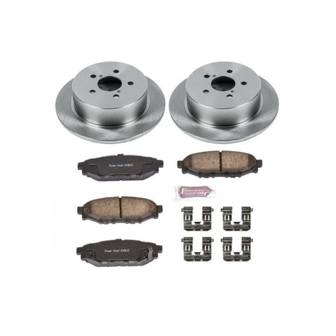 Power Stop 05-09 Subaru Legacy Rear Autospecialty Brake Kit - KOE4632