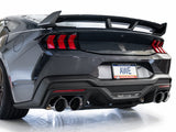 AWE 2024 Ford Mustang Dark Horse S650 RWD SwitchPath Cat-Back Exhaust w/ Quad Chrome Silver Tips - 3025-42375