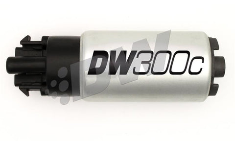 DeatschWerks 340lph DW300C Compact Fuel Pump w/ Mounting Clips - 9-309