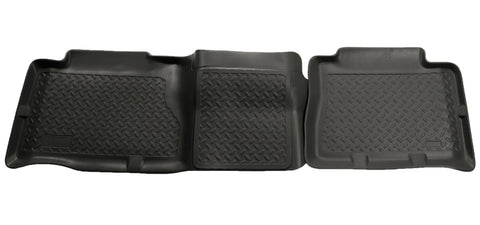 Husky Liners 02-06 Cadillac Escalade/GMC Yukon/Denali Classic Style 2nd Row Black Floor Liners - 61451