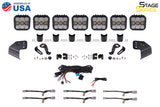 Diode Dynamics Bronco SS5 Sport CrossLink Windshield - Yellow Combo Lightbar Kit - DD7233