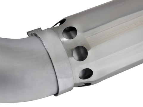 aFe LARGE Bore HD Exhausts 5in DPF-Back SS-409 2016 Nissan Titan XD V8-5.0L CC/SB (td) - 49-46112-P
