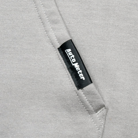 Autometer Gray Competition Pullover Hoodie - Adult Large - 0449L