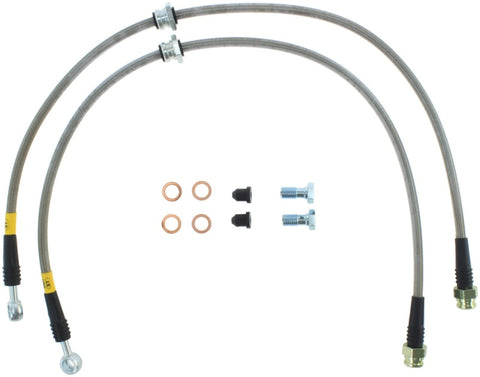 StopTech 2015 VW Golf (MK7) Front Stainless Steel Brake Line Kit - 950.33026