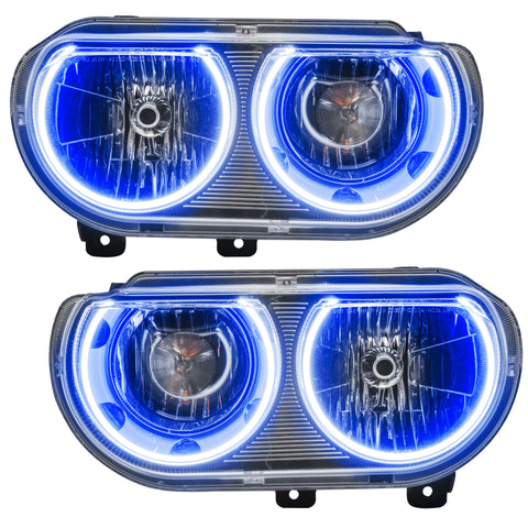 Oracle 08-14 Dodge Challenger SMD HL (Non-HID) - ColorSHIFT w/o Controller - 7720-334