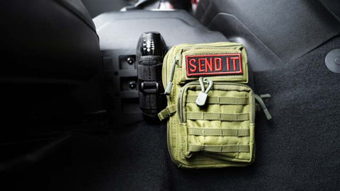 DV8 Offroad 18-23 Jeep Wrangler Center Console Molle Panels - CCJL-01