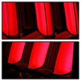 Spyder 05-09 Ford Mustang (Red Light Bar) LED Tail Lights - Black ALT-YD-FM05V3-RBLED-BK - 5086716