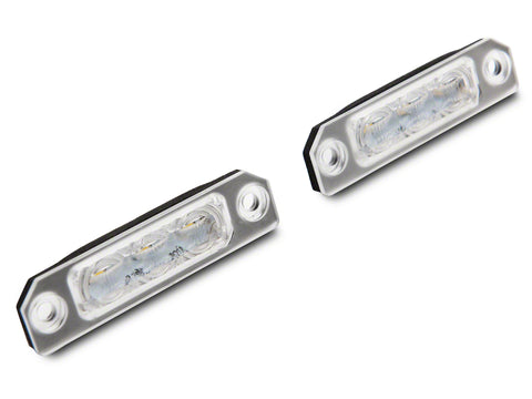 Raxiom 10-14 Ford Mustang Axial Series LED License Plate Lamps - 414649