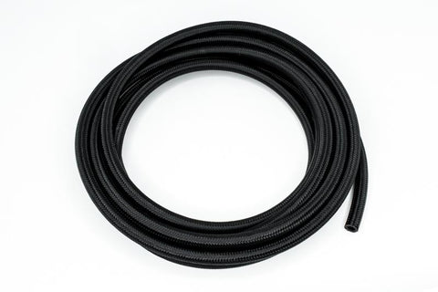 DeatschWerks 6AN Black Nylon Braided CPE Hose 20 Feet - 6-02-0815-20