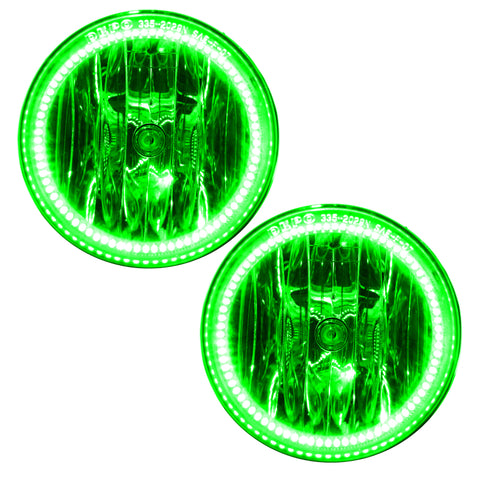 Oracle 07-08 Chrysler Aspen LED Fog Light Halo Kit - Green - 1186-004