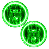 Oracle 03-10 Hummer H2 LED Fog Light Halo Kit - Green - 1133-004