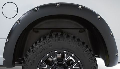 Stampede 2009-2018 Dodge Ram 1500 67.4/76.3/96.3in Ruff Riderz Fender Flares 4pc Textured - 8421-5