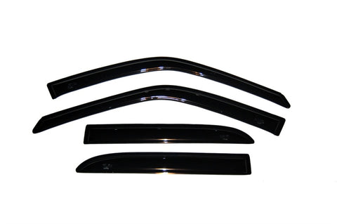 AVS 99-04 Chevy Tracker (4 Door) Ventvisor Outside Mount Window Deflectors 4pc - Smoke - 94321