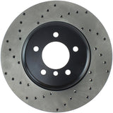 StopTech 04-10 BMW 5-Series & 6-Series Drilled Right Front Rotor - 128.34071R