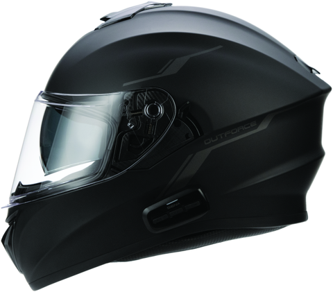 Sena Technologies Outforce Full Face Bluetooth Helmet Matte Black - Small - OUTFORCE-MB00S