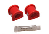 Energy Suspension 96-00 Honda Civic/CRX Red 22mm Front Sway Bar Bushings - 16.5121R