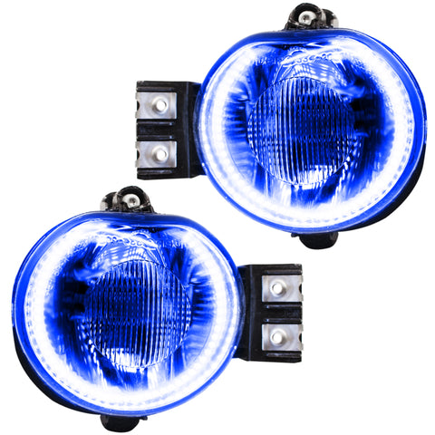 Oracle 06-08 Dodge Ram LED Fog Light Halo Kit - Blue - 1123-002