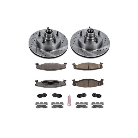 Power Stop 94-01 Ford E-150 Front Z36 Truck & Tow Brake Kit - K1831-36
