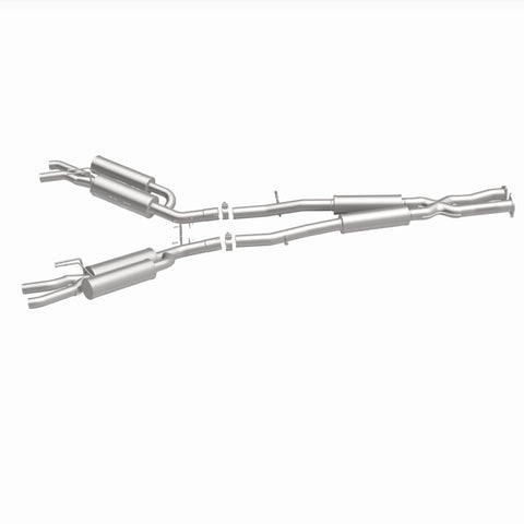 MagnaFlow 2018 Kia Stinger V6 3.3L (Reuse Fascia Tips) Stainless Cat Back Perf Exhaust - 19406