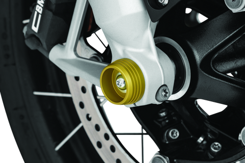 Kuryakyn Lodestar Axle Sliders Gold - 3801