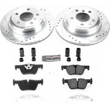 Power Stop 13-18 BMW 320i xDrive Rear Z23 Evolution Sport Brake Kit - K6852