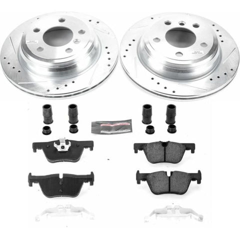Power Stop 13-18 BMW 320i xDrive Rear Z23 Evolution Sport Brake Kit - K6852