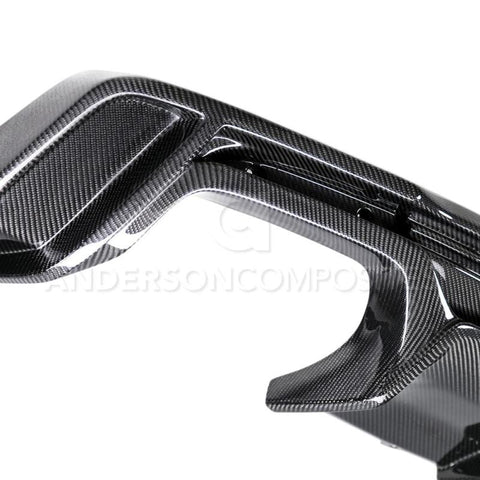 Anderson Composites 2016+ Chevy Camaro SS Type-AZ Carbon Fiber Rear Diffuser - AC-RL16CHCAM-AZ