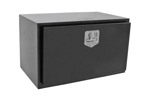 Dee Zee Universal Tool Box - Specialty Underbed Black BT Alum 24X18X18 (Txt Blk) - DZ61TB