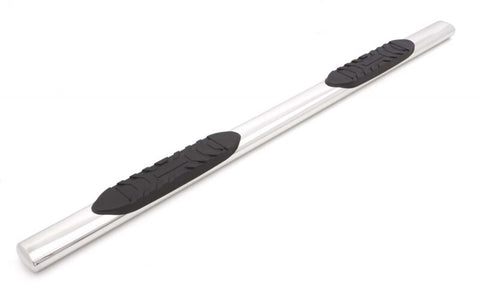 Lund 07-17 Chevy Silverado 1500 Crew Cab 5in. Oval Straight SS Nerf Bars - Polished - 23910561