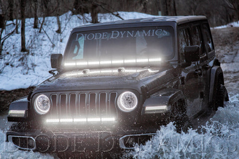 Diode Dynamics 18-21 Jeep JL Wrangler/Gladiator SS30 Bumper Bracket Kit - DD6027