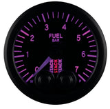 Autometer Stack 52mm 0-7 Bar M10 Male Pro-Control Fuel Pressure Gauge - Black - ST3505