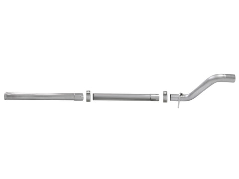 aFe MACH Force-Xp 2-1/2in 409 Stainless Steel Mid-Pipe w/Resonator Delete 18+ Jeep Wrangler JL 3.6L - 49-48077