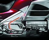 Kuryakyn Louvered Transmission Cover 01-17 Honda GL1800 Chrome - 7366