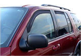 AVS 02-10 Ford Explorer (4 Door) Ventvisor In-Channel Front & Rear Window Deflectors 4pc - Smoke - 194819