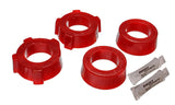 Energy Suspension 69-78 Vokswagen (Air Cooled) Red Rear Spring Plate Bushing Set - 15.2109R
